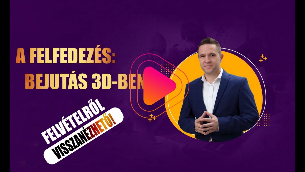 A felfedezés: bejutás 3D-ben!