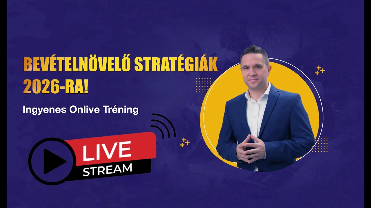 Bevételnövelő stratégiák!