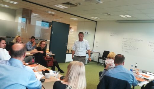 Sales Hunter tréning közben
